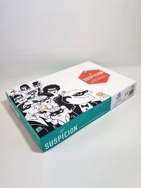 Suspicion Board Game COMPLETE Wonder Forge 2016 Deduction Mystery Party Group
